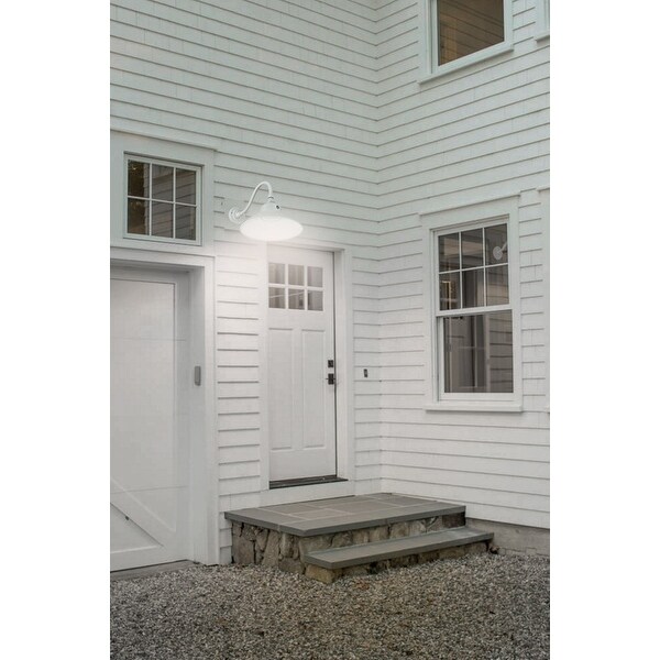 White gooseneck barn light new arrivals