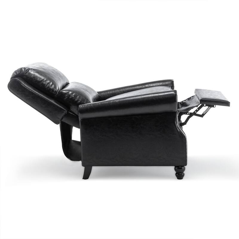 Modern Padded Seat Recliner Chair with PU Leather