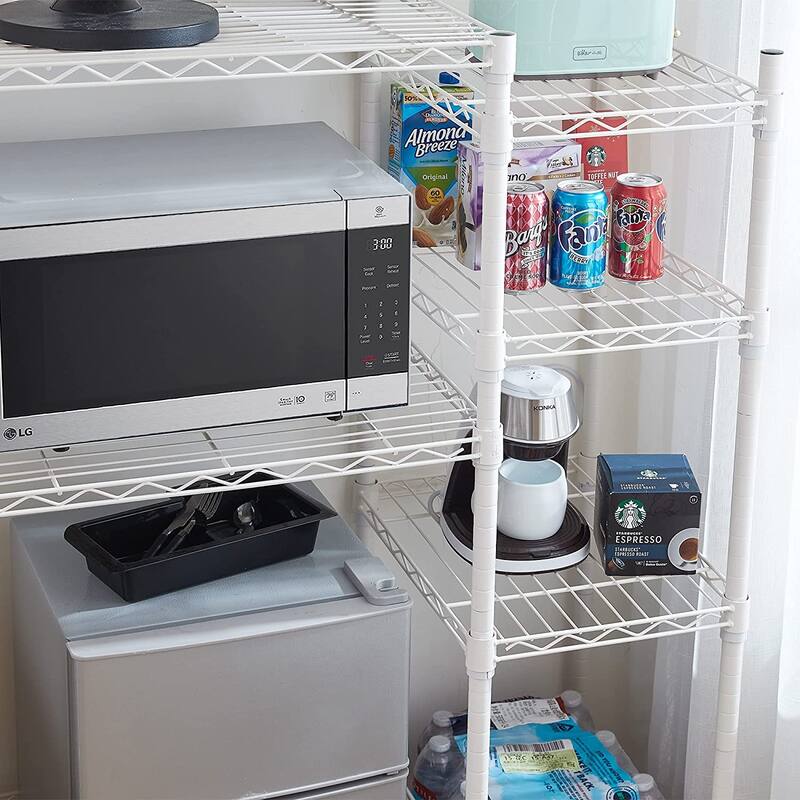 Suprima® Mini Shelf Supreme with Supreme Shelving - 4 Shelf Add On by DormCo