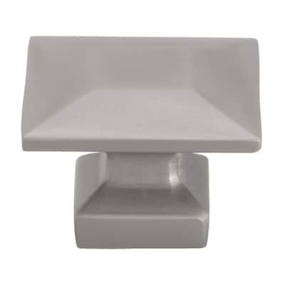 Gliderite 1-3/8 Inch Modern Square Cabinet Knob - 5101-GPH