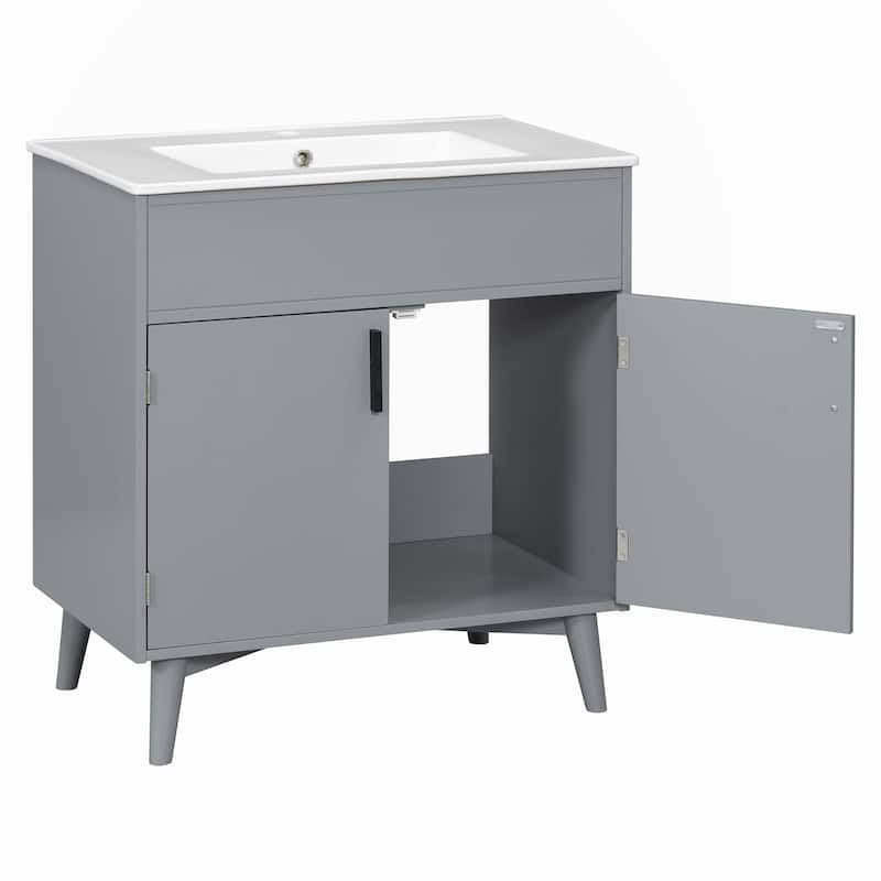 Bathroom vanity Set with Sink, Combo Cabinet