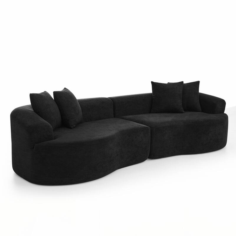 Minimalist Compression Living Room Couch, No Assembly Needed