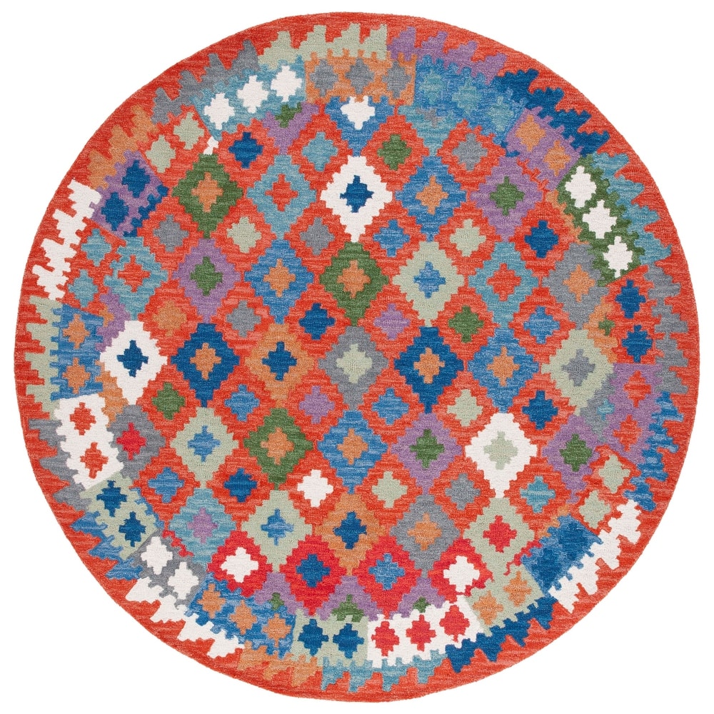 SAFAVIEH Handmade Aspen Mendushe Boho Wool Rug