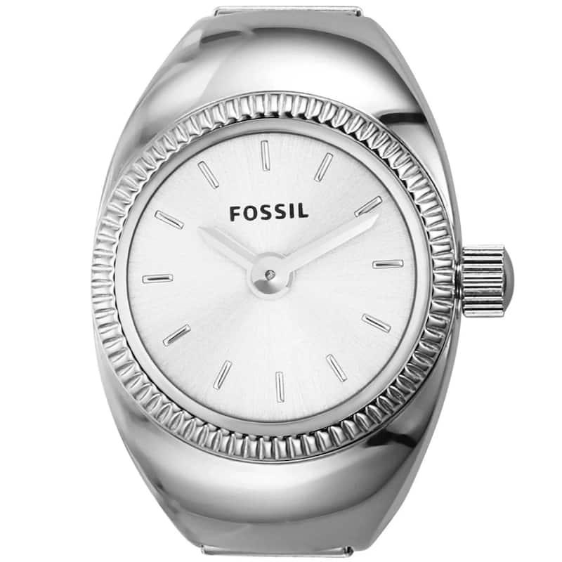 Fossil Women's Watch Ring Silver Dial Watch - ES5245 - 6 (36)
