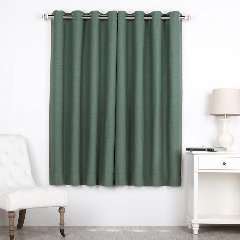 Exclusive Fabrics Bellino 63 In Grommet Room Darkening Curtain Panel (1 Panel) - 50 x 63