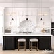 preview thumbnail 3 of 10, Hunter Klein Art-Deco Metal Pendant - Kitchen Island, Dining Room, Entry - Modern, Industrial
