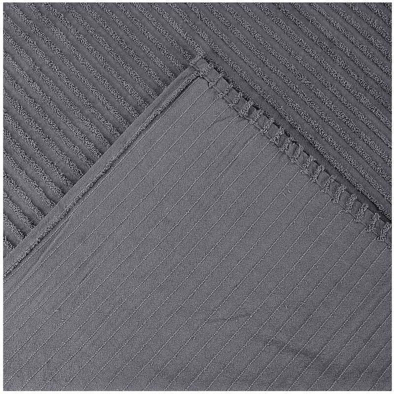 Better Trends Chenille Bedspread Set w/Sham 100% Cotton Soft Lightweight All-Season Fluffy & Cozy Bedding Set Jullian Collection