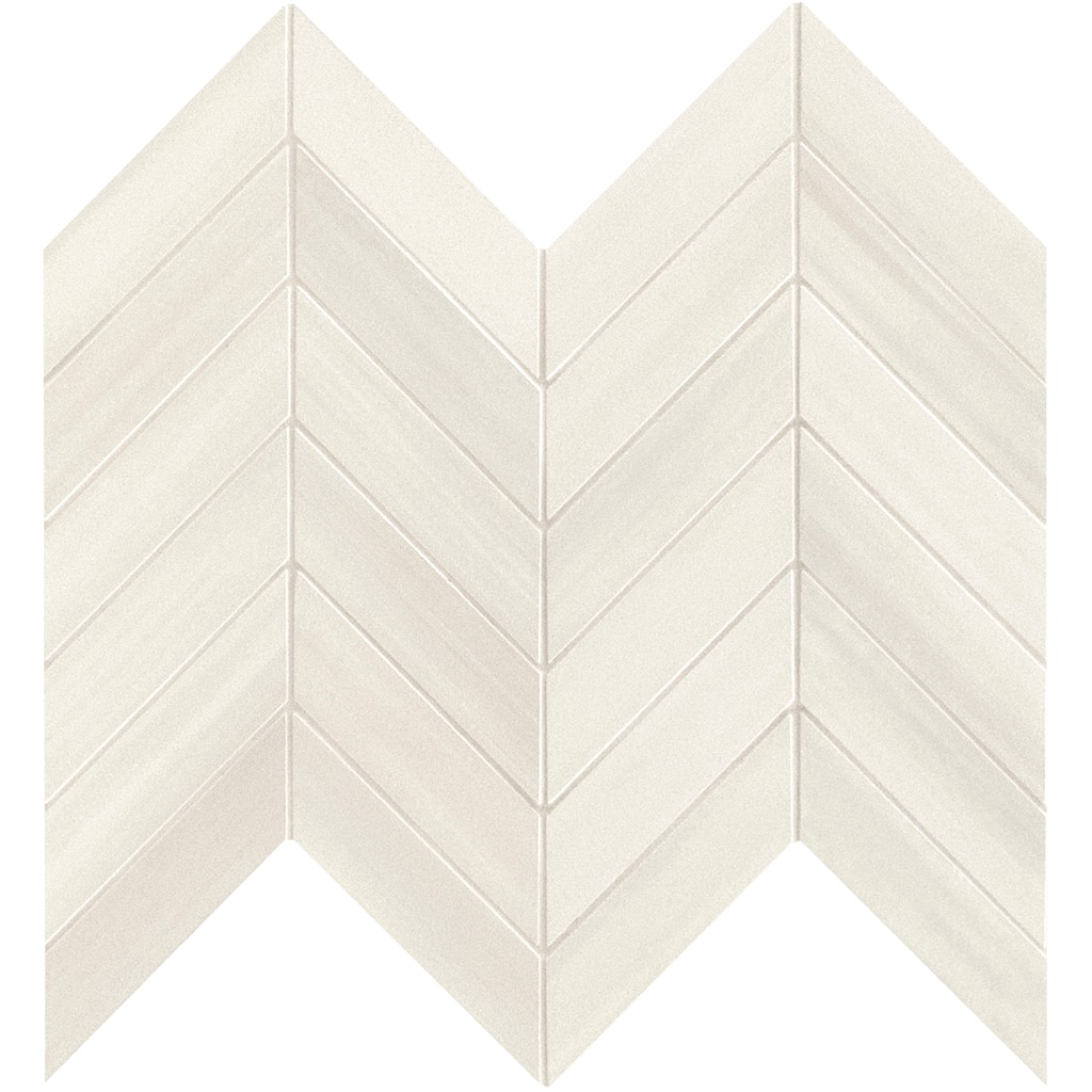 Ackland AKN-P-GL12X15CVM-CA Glacis - 12" x 15" Porcelain Chevron