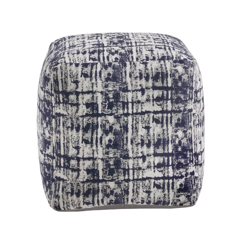 Brunico Upholstered Square Pouf Ottoman by iNSPIRE Q Bold