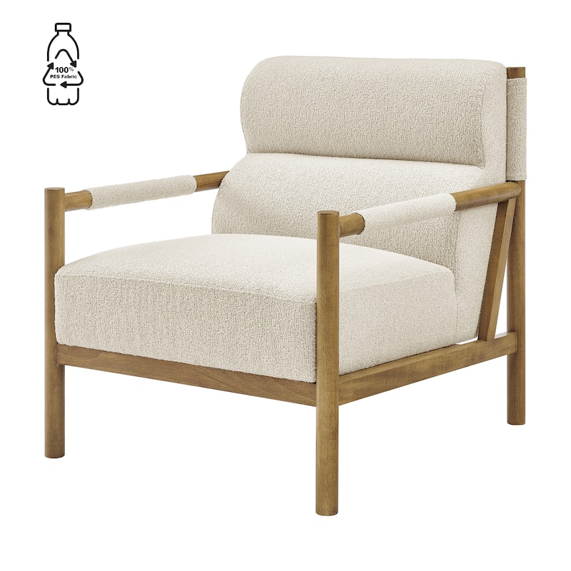 NPD Furniture Olsen Accent Arm Chair - Palladian Beige / Fabric