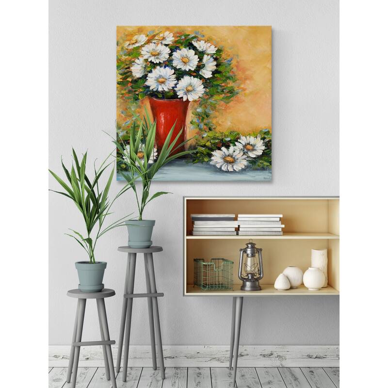 My Favorite Flower Print on Wrapped Canvas