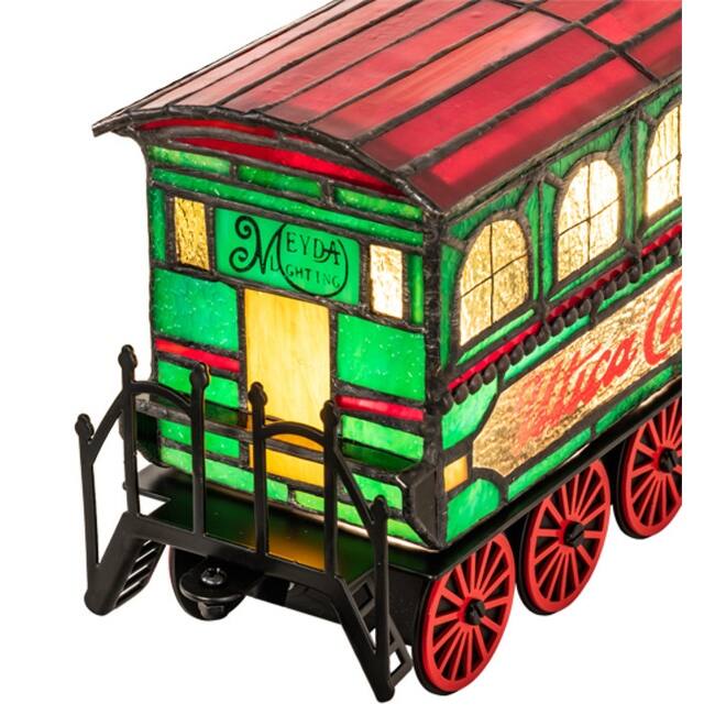 Meyda Tiffany 222394 Train Carriage 2 Light 8" Tall Novelty Specialty