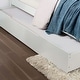 preview thumbnail 2 of 4, Furniture of America Wynter Modern White Wood Kid's Platform Bed with Trundle