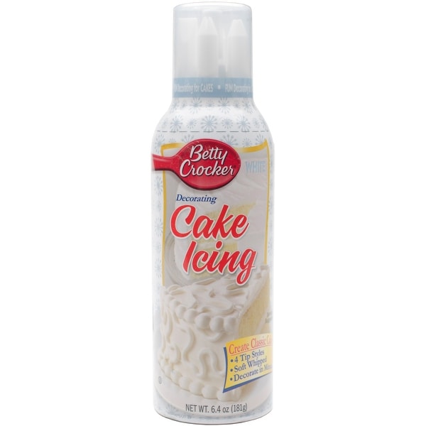 Shop Betty Crocker Decorating Cake Icing Can 6 4Oz White