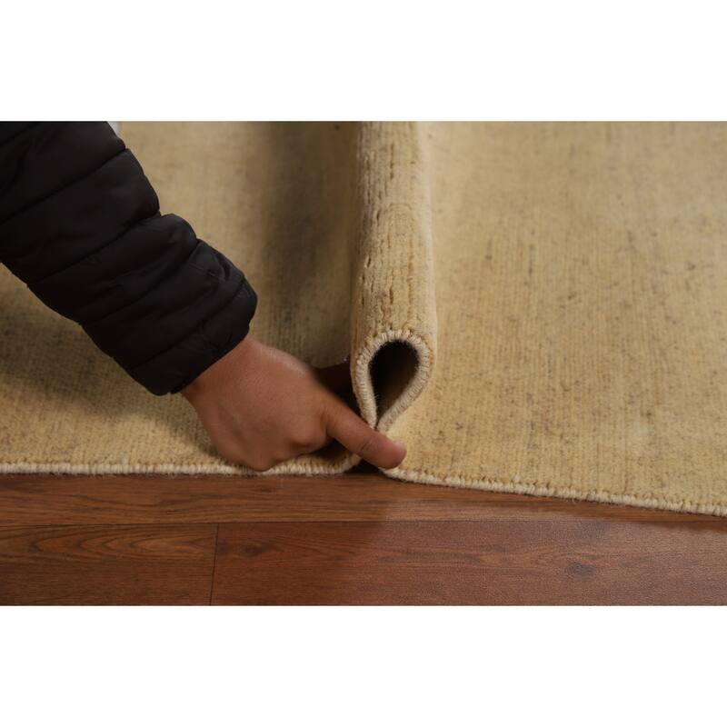 Modern Gabbeh Oriental Area Rug Handmade Wool Carpet - 6'6"x 9'6"