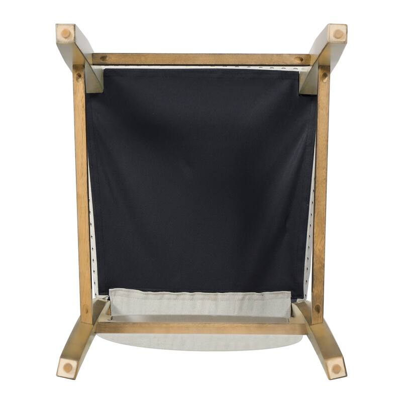 Mayfield Contemporary Linen Barstool (Set of 2) by Christopher Knight Home - 22.25" D x 18.50" W x 44.50" H