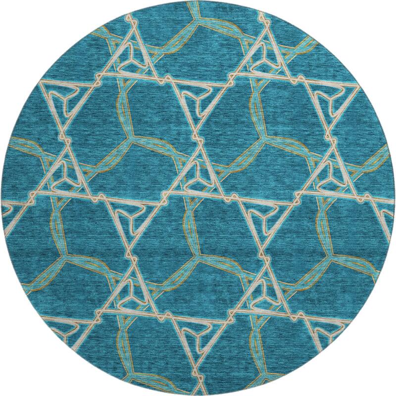 Premium Washable Super Soft Modern Tangle Mayfield Rug