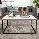 preview thumbnail 3 of 11, Middlebrook Designs Geller Metal Frame Coffee Table