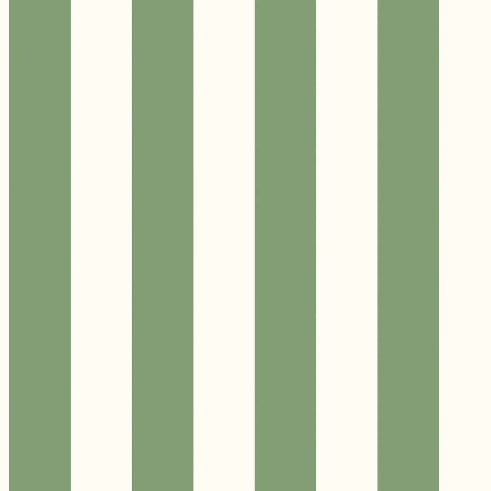 Galerie Wallcoverings Just Kitchens Awning Stripe Vinyl on Non-woven Matte Wallpaper Roll