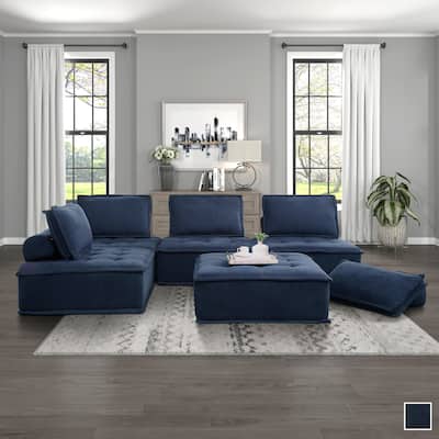 Renzo 5-Piece Modular Sectional Sofa