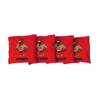 Otterbein Cardinals Red Cornhole Bags