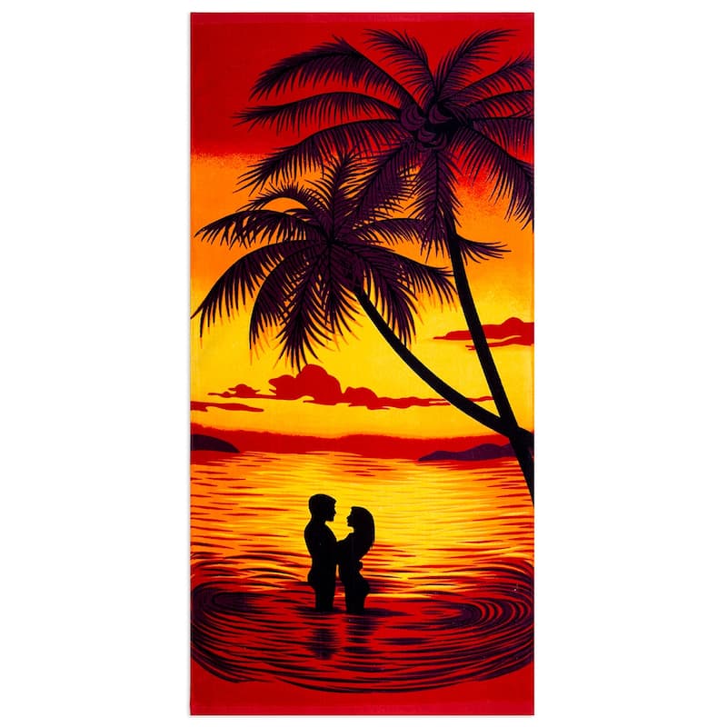 100% Cotton Printed Beach Towel
