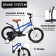 preview thumbnail 25 of 54, Adjustable 14" & 16" Kids Bike with Training Wheels, Safe Brakes & Easy Assembly