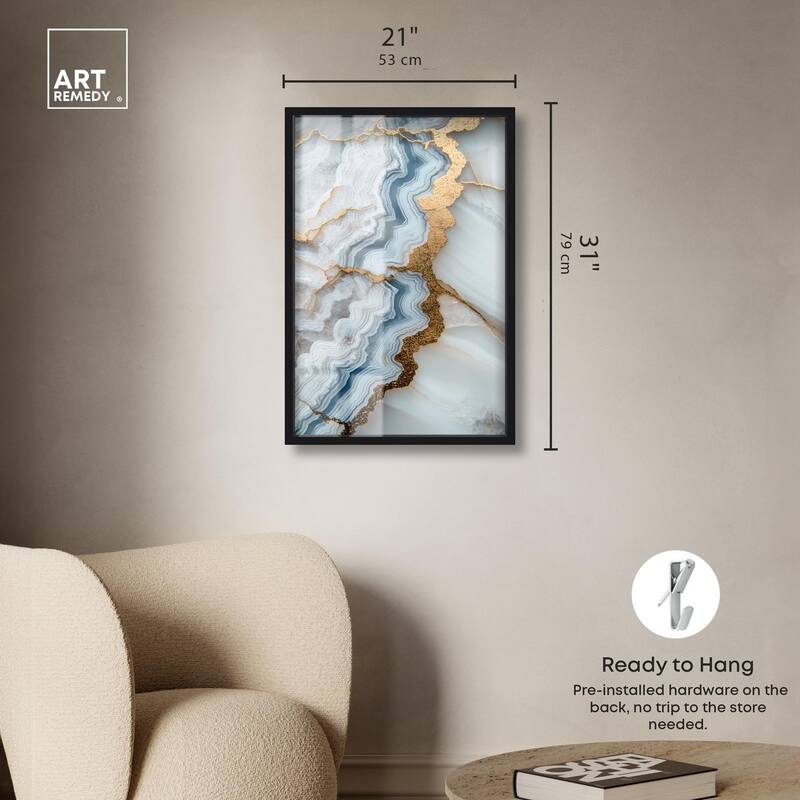 Denim Dreams II Shadowbox by Art Remedy