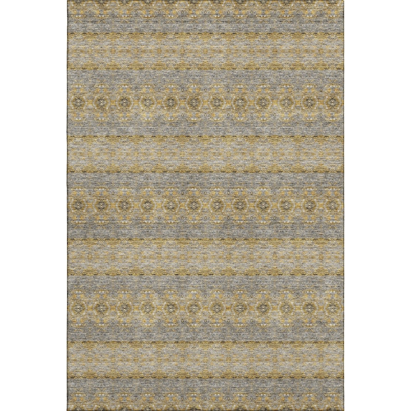Premium Washable Super Soft Boho Stripes Mayfield Rug