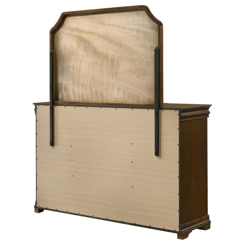 Garland 11-drawer Bedroom Dresser Cabinet Brown Cherry