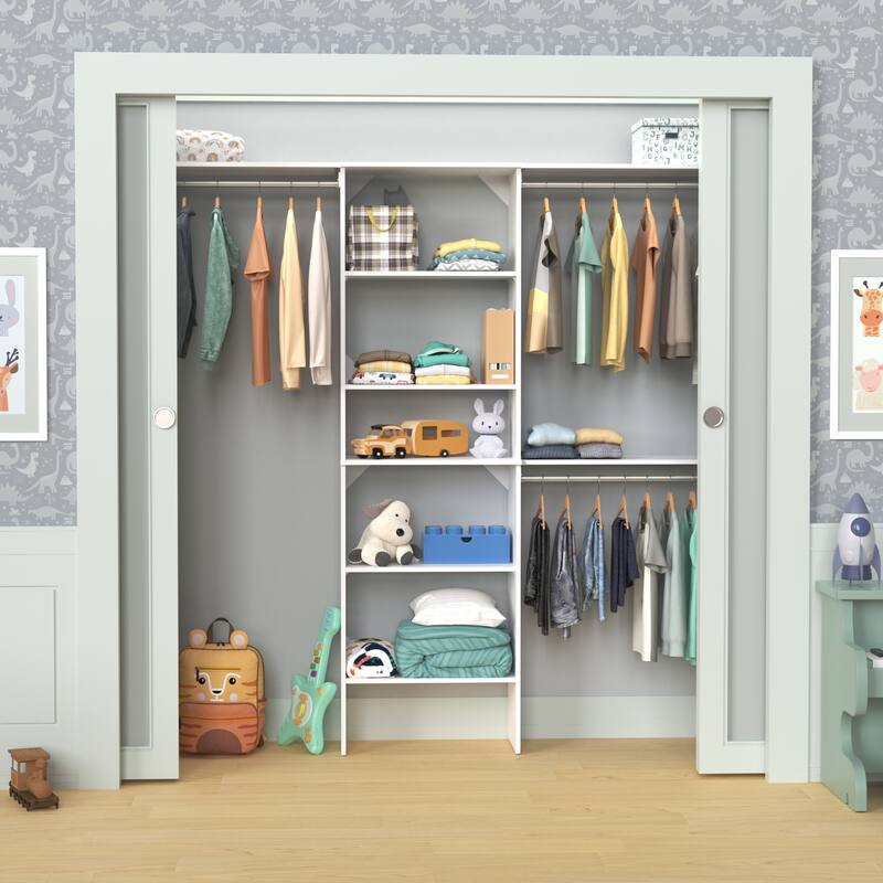 ClosetMaid SuiteSymphony 25-Inch W Tower Closet Organizer with Top Shelves