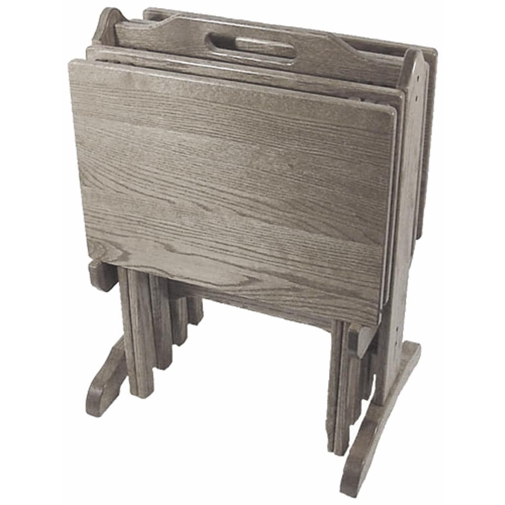Oak on sale tv trays