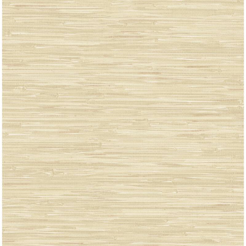 Faux Effects Palmdale Taupe Faux Grasscloth Wallpaper