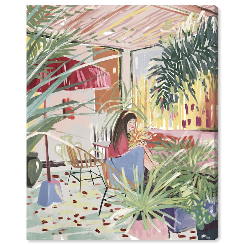 Wynwood Studio Fashion and Glam Grateful Everyday Green and Modern & Contemporary Wall Art Canvas Print
