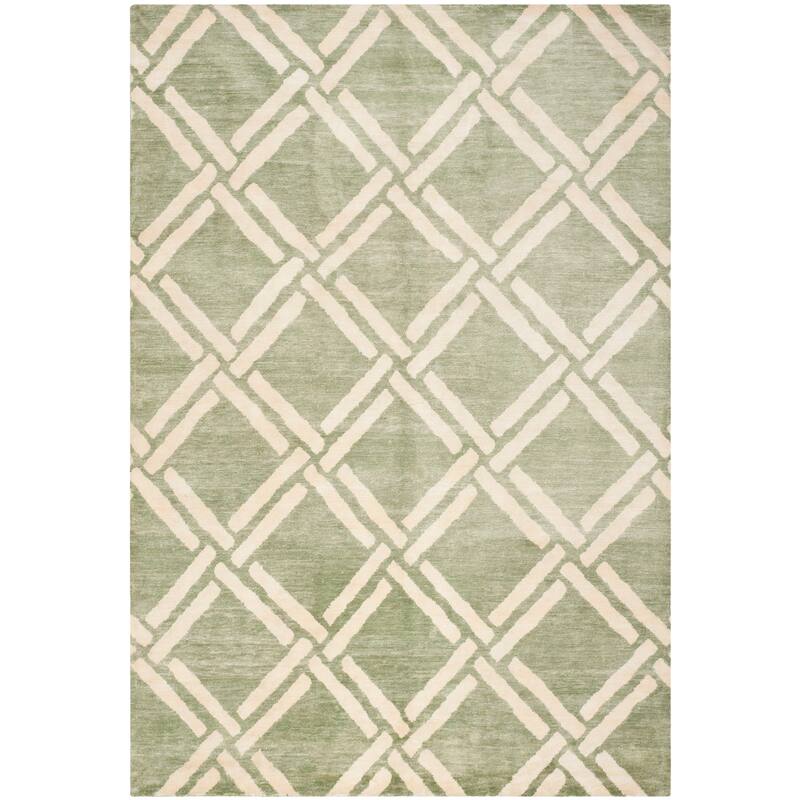 SAFAVIEH Couture Handmade Moroccan Soila Modern Viscose Rug