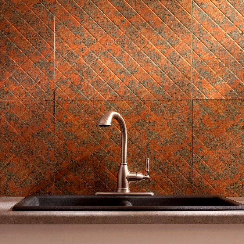 FASÄDE Quilted Decorative Vinyl Backsplash Panel
