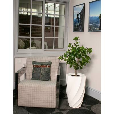 Vintage Home Artificial 30" High Artificial Faux Tung Tree WithEco Planter For Home Decor
