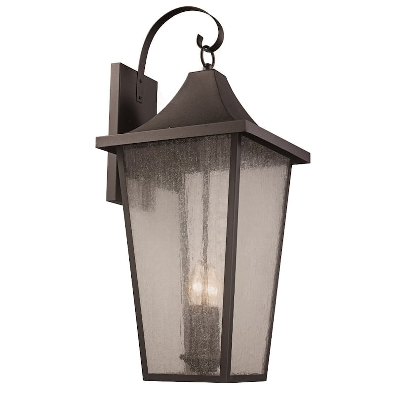 Trans Globe Lighting 50932 Rasmussen 2 Light 26" Tall Outdoor Wall - Black
