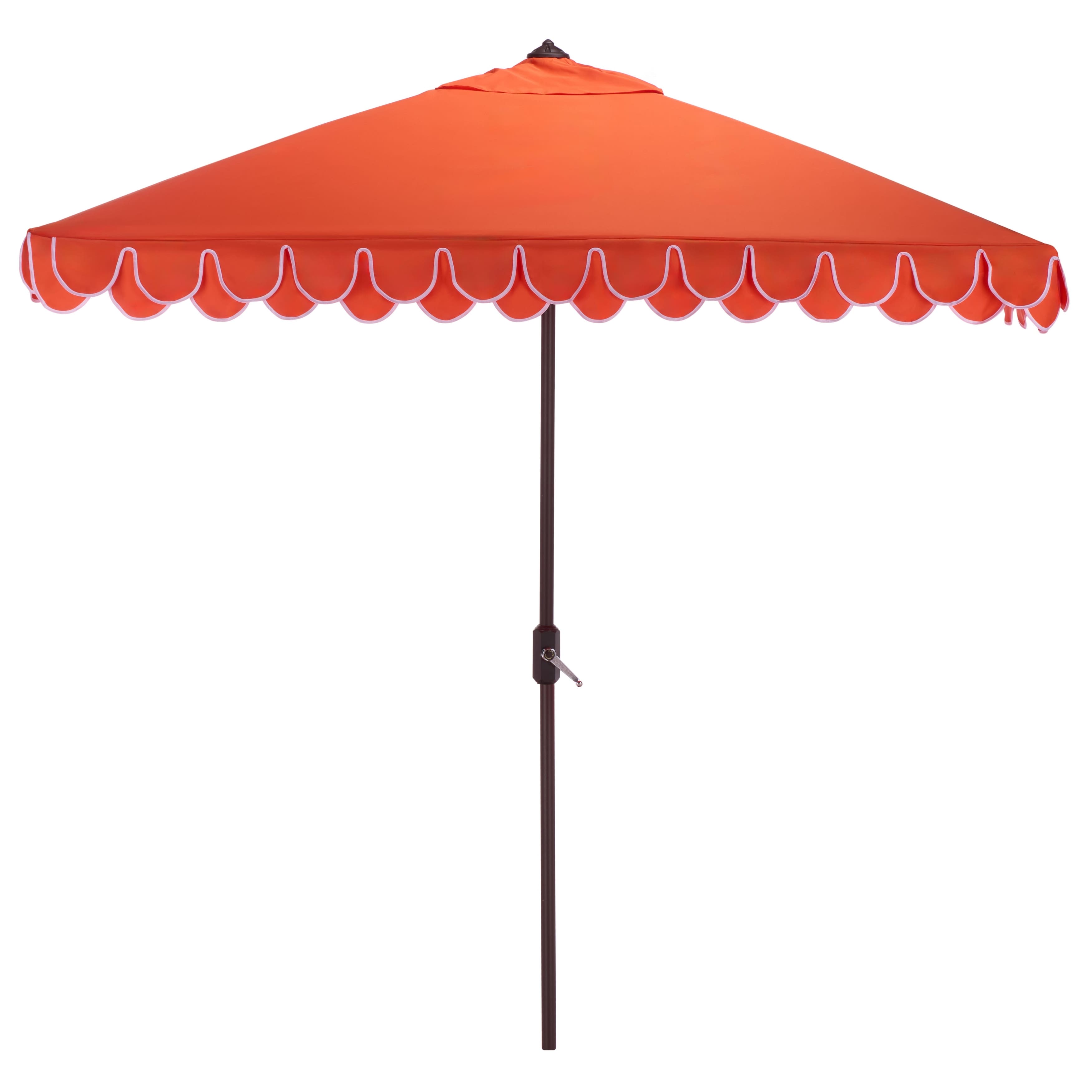 7 feet patio umbrella in yellow or orange Sunnydaze Outdoor with Tilt & Crank, Gold, 9ft Summer afternoons at Mayfairs exclusive private members club inspired this posh square crank umbrella The 5 Best Patio Umbrellas,