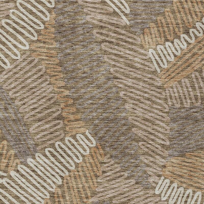 HomeRoots Floral Transitional Rectangle Outdoor Rug
