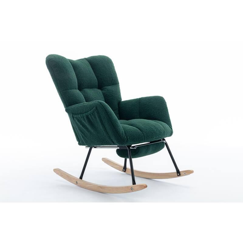Teddy Fabric Rocking Chair