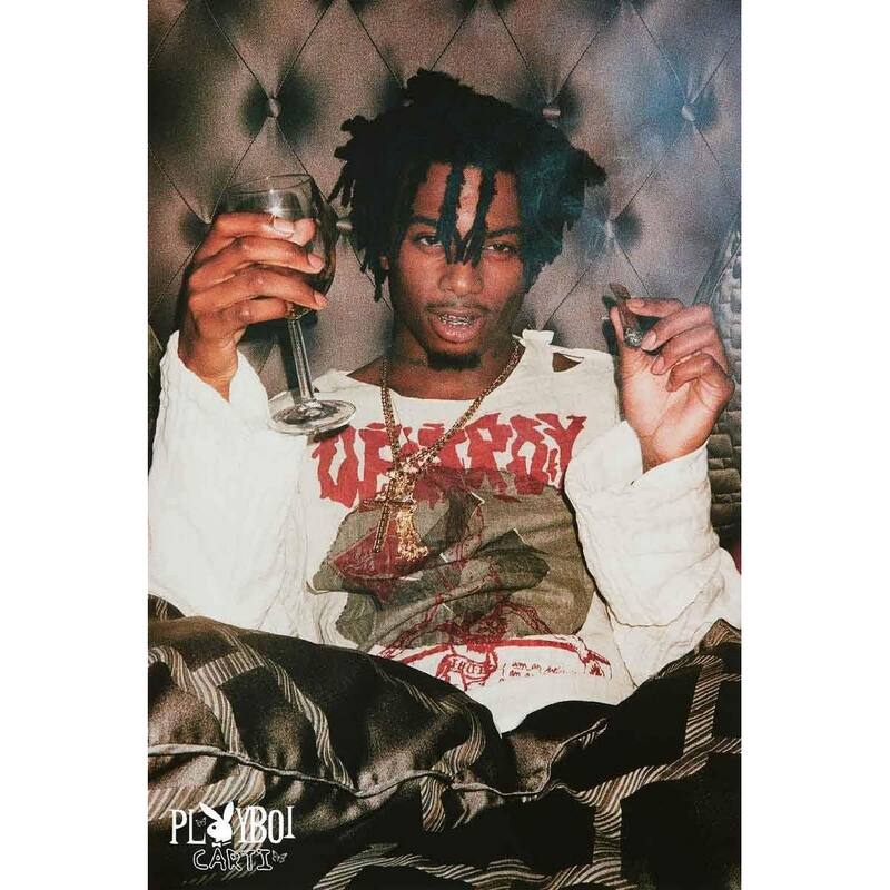 Plaiboy Carti Cheat Code Art Poster - 24 x 36 Inch