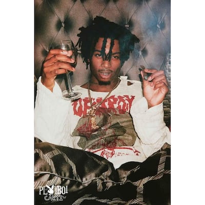 Plaiboy Carti Cheat Code Art Poster - 24 x 36 Inch