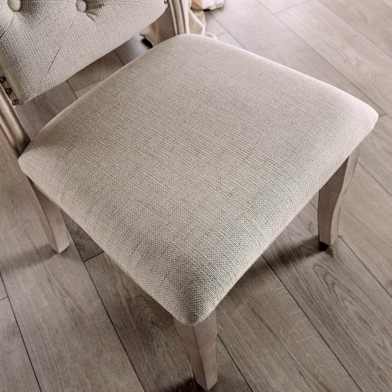 The Gray Barn Upholstered Nailhead Dining Chairs (Set of 2)