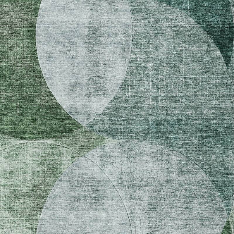 HomeRoots Geometric Transitional Rectangle Outdoor Rug