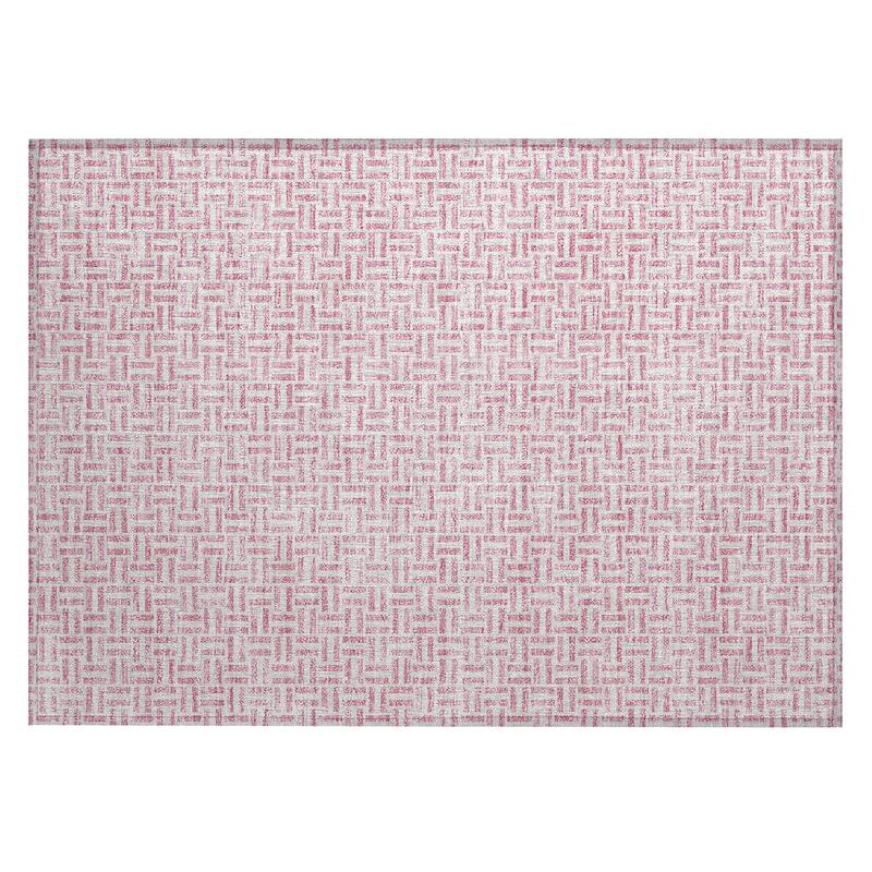Machine Washable Indoor/ Outdoor Chantille Contemporary Casual Rug