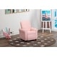 preview thumbnail 25 of 27, Olive & Opie Jordan Kids Recliner Wooly Pink