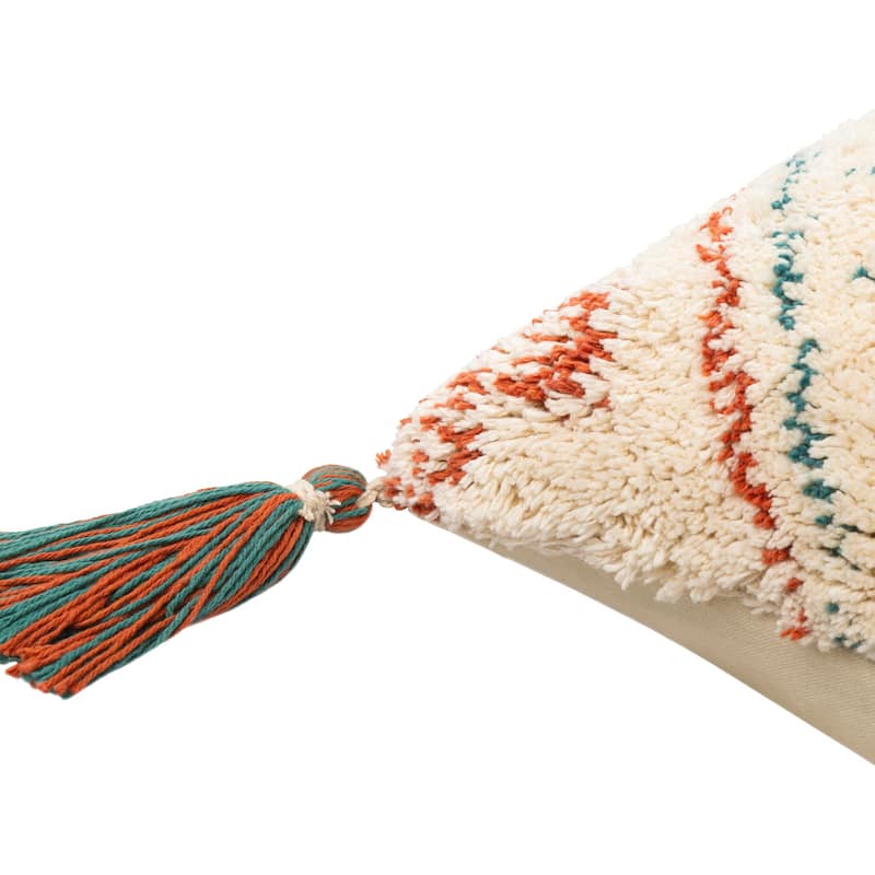 Octavia Geometric Global Bohemian Throw Pillow