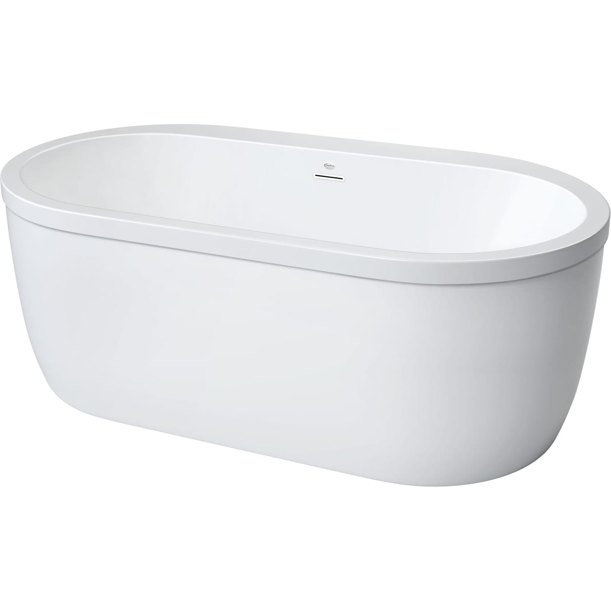 PROFLO Borealis 59 x 36 Inch Freestanding Bathtub - Overstock