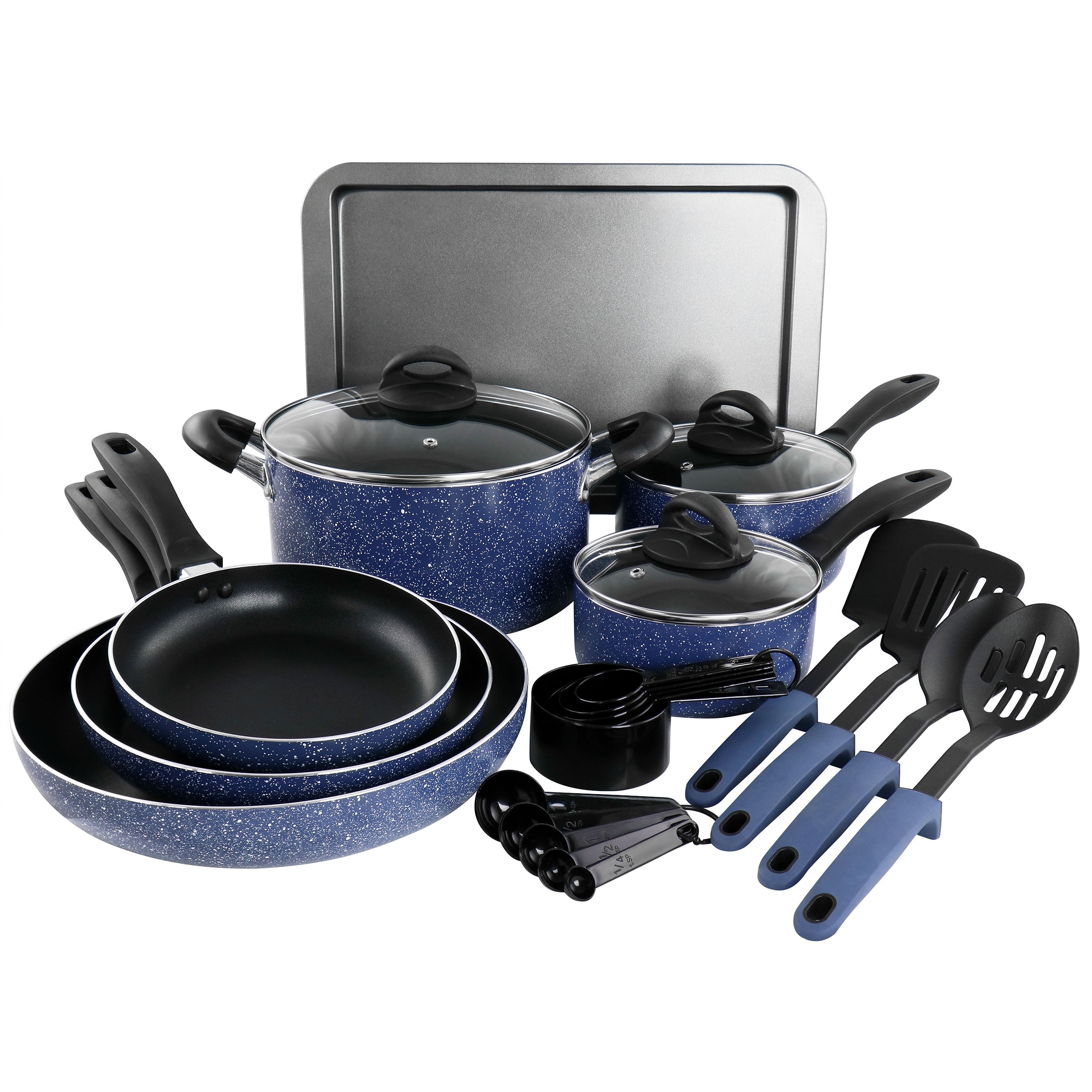 24 pieces nonstick cooking utensils set